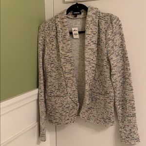 NWT Express textured knit blazer